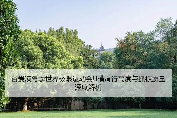 谷爱凌冬季世界极限运动会U槽滑行高度与抓板质量深度解析